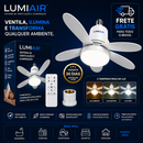 LumiAir™ Ventilador Inteligente de Teto com Led