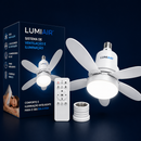LumiAir™ Ventilador Inteligente de Teto com Led