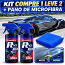 PAGUE 1 LEVE 2 Recuperax V2 - Compatível com Todas as Cores - Remove Manchas, Riscos e Pintura Queimada - Restaura o Brilho - 500ML - FRETE GRÁTIS HOJE.