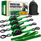 🔥 OFERTA POR TEMPO LIMITADO | Cinta de Amarração Retrátil 680kg para Carga com Recolhimento Automático