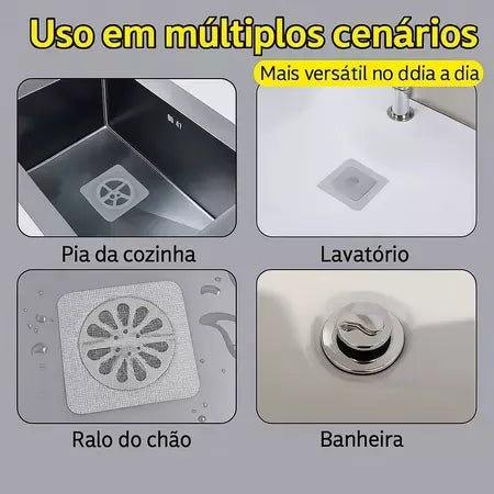 Adesivos Protetores de Ralo Tela Descartável Anti Entupimento e Anti Insetos Para Casa Pratico - Entrega Grátis - AvexaAdesivos Protetores de Ralo Tela Descartável Anti Entupimento e Anti Insetos Para Casa Pratico - Entrega GrátisAvexa