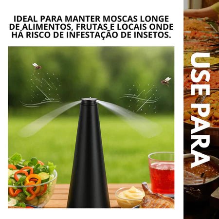 AntiMoscas - Ventilador de Mesa Espanta Mosca Sem Químicas Repelente De Mosquitos E Inseto - Entrega Grátis - AvexaAntiMoscas - Ventilador de Mesa Espanta Mosca Sem Químicas Repelente De Mosquitos E Inseto - Entrega GrátisAvexa