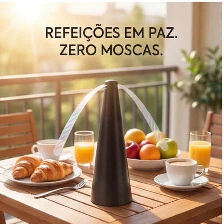 AntiMoscas - Ventilador de Mesa Espanta Mosca Sem Químicas Repelente De Mosquitos E Inseto - Entrega Grátis - AvexaAntiMoscas - Ventilador de Mesa Espanta Mosca Sem Químicas Repelente De Mosquitos E Inseto - Entrega GrátisAvexa