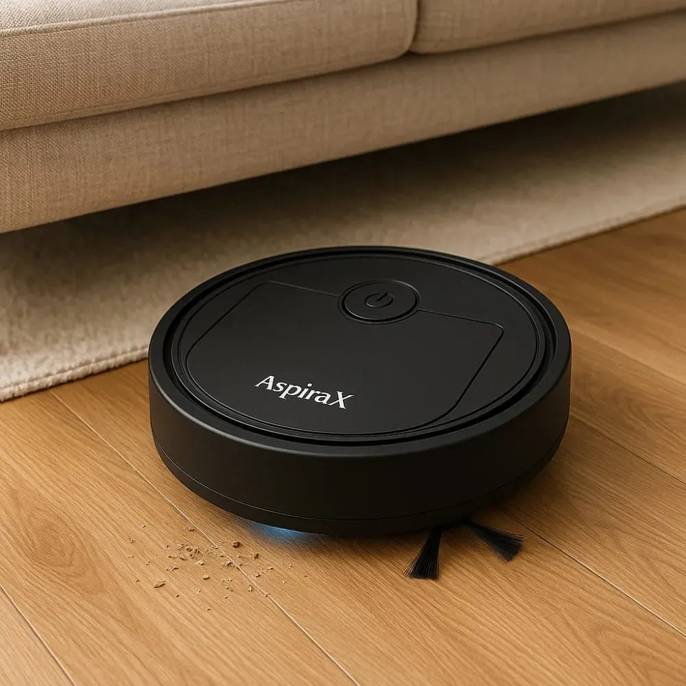 Aspirador de Pó Para Casa Robô Inteligente Com Sensores Anti- queda - AvexaAspirador de Pó Para Casa Robô Inteligente Com Sensores Anti- quedaRobô Aspirador de Pó AspiraXAvexa
