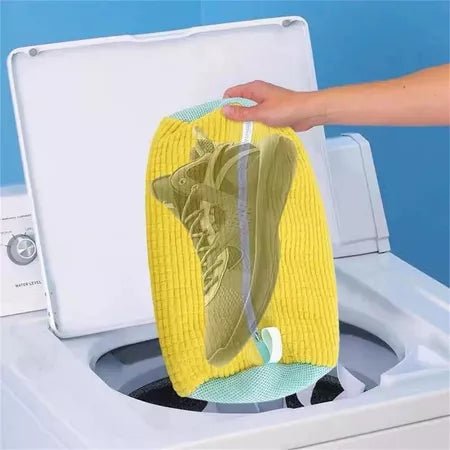BagClean - Bolsa Para Lavar Tênis e Sapatos Em Máquinas de Lavar Anti Deformação - Entrega Grátis - AvexaBagClean - Bolsa Para Lavar Tênis e Sapatos Em Máquinas de Lavar Anti Deformação - Entrega GrátisAvexa