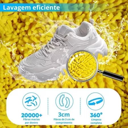 BagClean - Bolsa Para Lavar Tênis e Sapatos Em Máquinas de Lavar Anti Deformação - Entrega Grátis - AvexaBagClean - Bolsa Para Lavar Tênis e Sapatos Em Máquinas de Lavar Anti Deformação - Entrega GrátisAvexa
