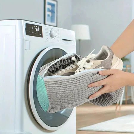 BagClean - Bolsa Para Lavar Tênis e Sapatos Em Máquinas de Lavar Anti Deformação - Entrega Grátis - AvexaBagClean - Bolsa Para Lavar Tênis e Sapatos Em Máquinas de Lavar Anti Deformação - Entrega GrátisAvexa