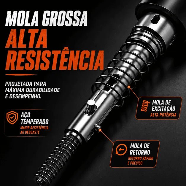 BrutoFix™ Pistola de Fixação Automática Kit Completo com Maleta + 100 Pregos para Concreto e Aço - AvexaBrutoFix™ Pistola de Fixação Automática Kit Completo com Maleta + 100 Pregos para Concreto e AçoAvexa