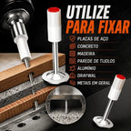 BrutoFix™ Pistola de Fixação Automática Kit Completo com Maleta + 100 Pregos para Concreto e Aço - AvexaBrutoFix™ Pistola de Fixação Automática Kit Completo com Maleta + 100 Pregos para Concreto e AçoAvexa