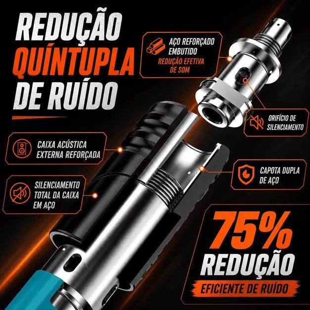 BrutoFix™ Pistola de Fixação Automática Kit Completo com Maleta + 100 Pregos para Concreto e Aço - AvexaBrutoFix™ Pistola de Fixação Automática Kit Completo com Maleta + 100 Pregos para Concreto e AçoAvexa