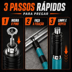 BrutoFix™ Pistola de Fixação Automática Kit Completo com Maleta + 100 Pregos para Concreto e Aço - AvexaBrutoFix™ Pistola de Fixação Automática Kit Completo com Maleta + 100 Pregos para Concreto e AçoAvexa