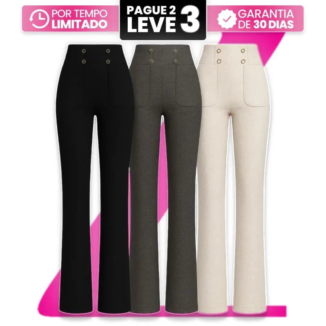 Calça Feminina Solena [Leve 3, Pague Só 2] + Brindes - AvexaCalça Feminina Solena [Leve 3, Pague Só 2] + BrindesAvexa