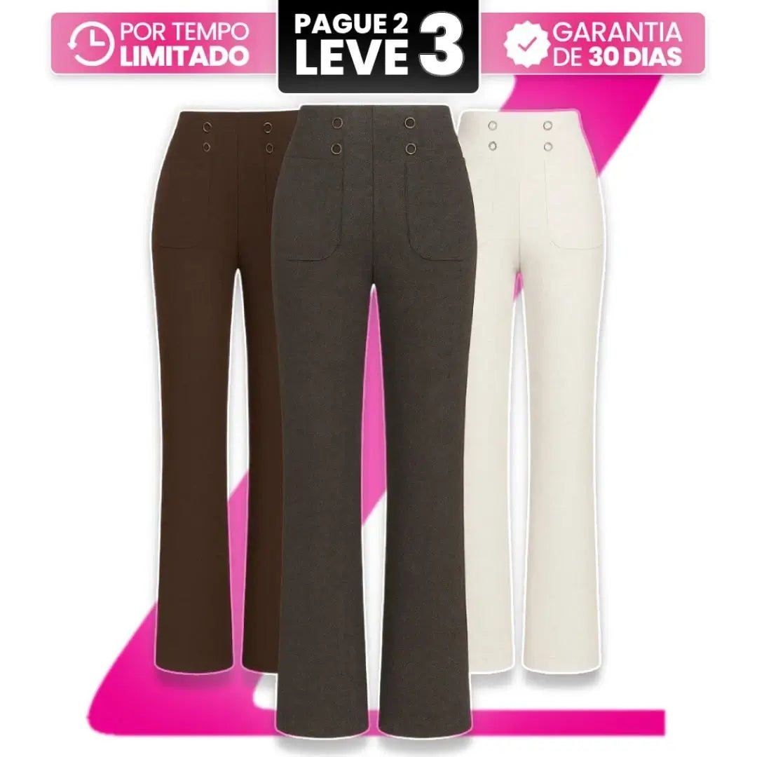 Calça Feminina Solena [Leve 3, Pague Só 2] + Brindes - AvexaCalça Feminina Solena [Leve 3, Pague Só 2] + BrindesAvexa