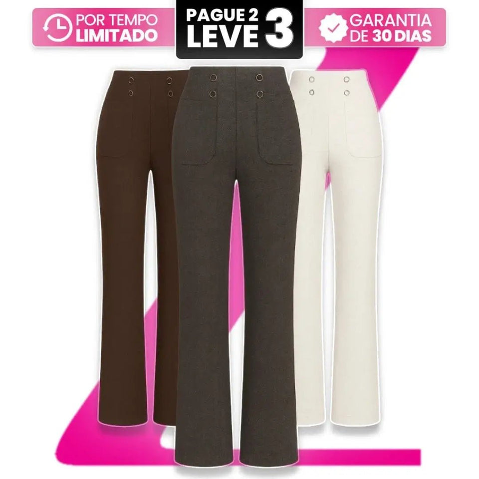 Calça Feminina Solena [Leve 3, Pague Só 2] + Brindes - AvexaCalça Feminina Solena [Leve 3, Pague Só 2] + BrindesAvexa