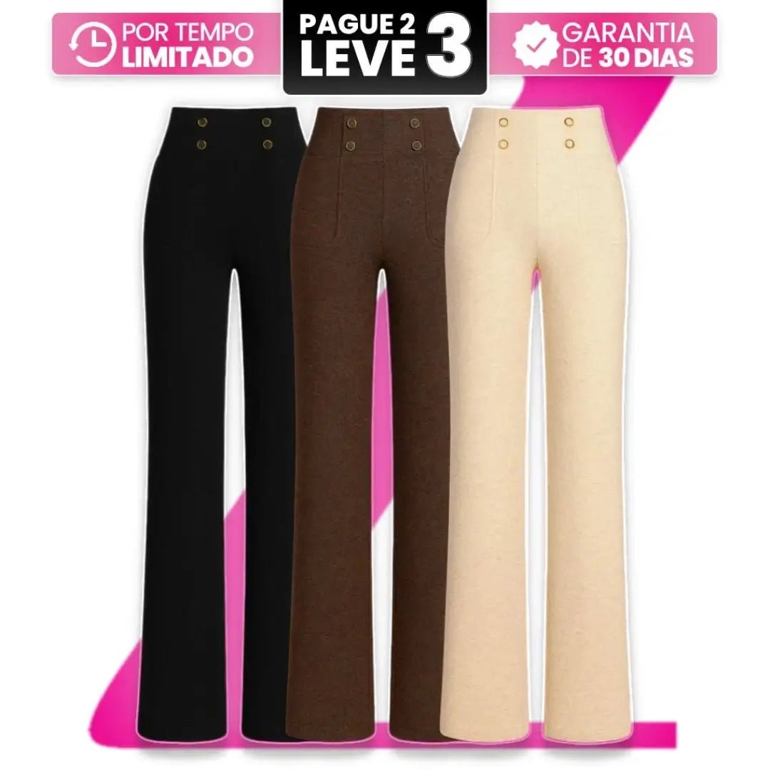 Calça Feminina Solena [Leve 3, Pague Só 2] + Brindes - AvexaCalça Feminina Solena [Leve 3, Pague Só 2] + BrindesAvexa
