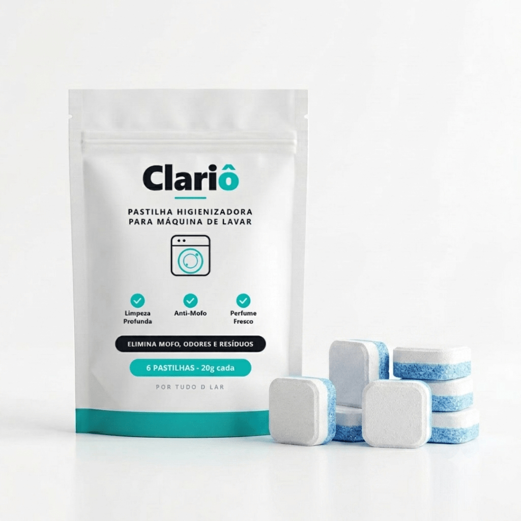 Clariô — a pastilha que higieniza sua máquina de lavar por dentro - AvexaClariô — a pastilha que higieniza sua máquina de lavar por dentroLavanderiaAvexa