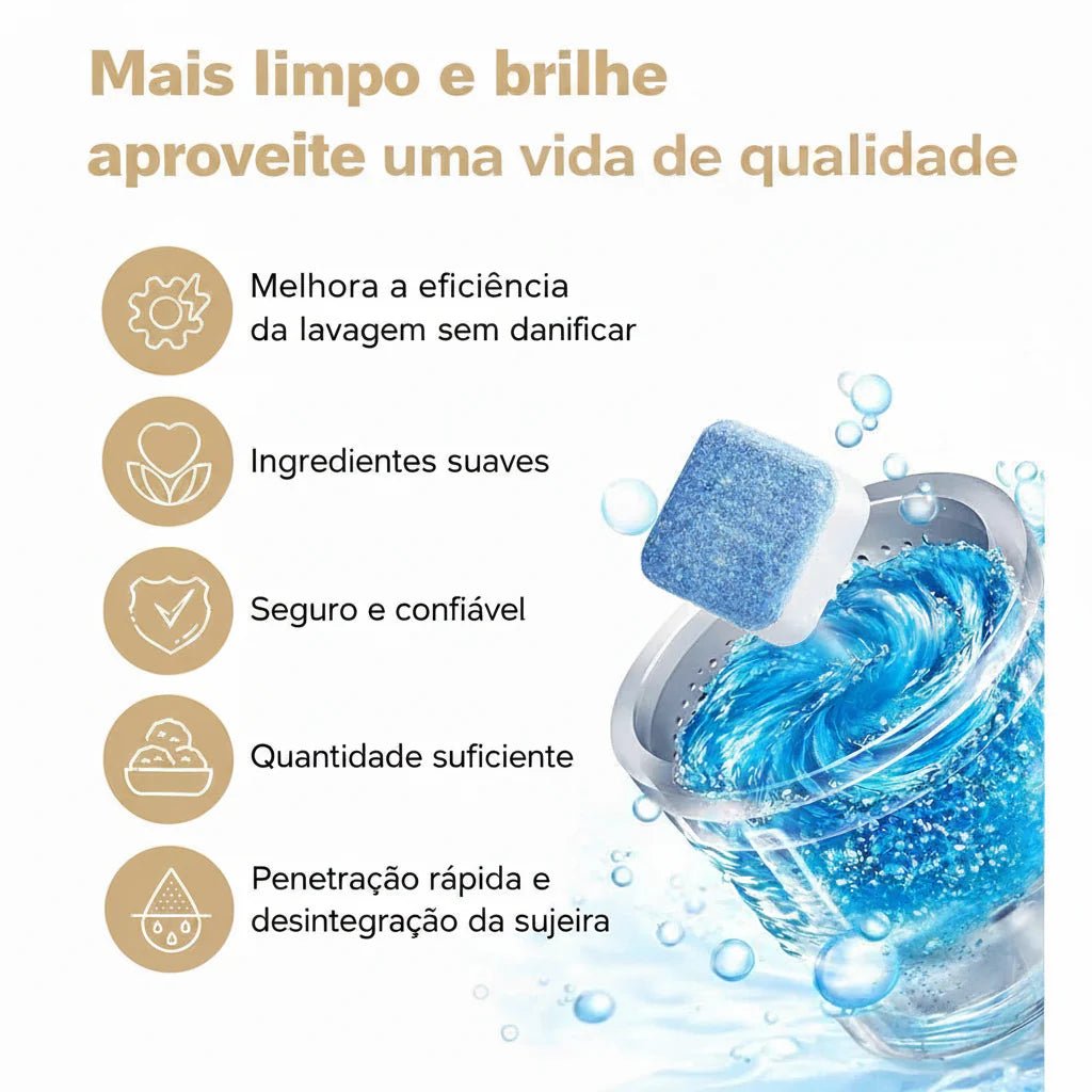 Clariô — a pastilha que higieniza sua máquina de lavar por dentro - AvexaClariô — a pastilha que higieniza sua máquina de lavar por dentroLavanderiaAvexa