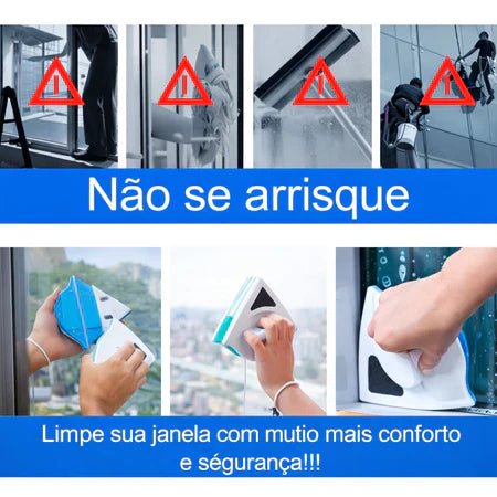 CleanGrip - Limpador Magnético De Vidros e Janelas Limpeza Com Total Segurança - Entrega Grátis - AvexaCleanGrip - Limpador Magnético De Vidros e Janelas Limpeza Com Total Segurança - Entrega GrátisAvexa