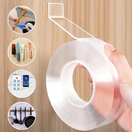 EasyGrip - Fita Dupla Face Extra Forte Transparente de NanoGel e Silicone - Entrega Grátis - AvexaEasyGrip - Fita Dupla Face Extra Forte Transparente de NanoGel e Silicone - Entrega GrátisAvexa