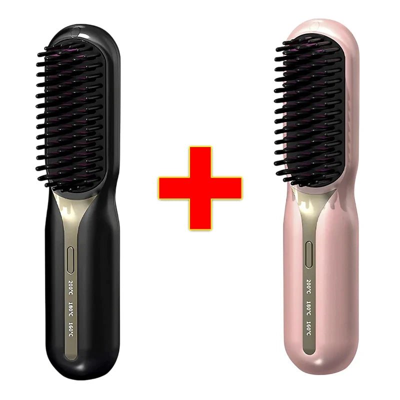 Escova Alisadora de Cabelo 5 em 1 Sem Fio PureGlam - AvexaEscova Alisadora de Cabelo 5 em 1 Sem Fio PureGlamEscovas alisadoraAvexa
