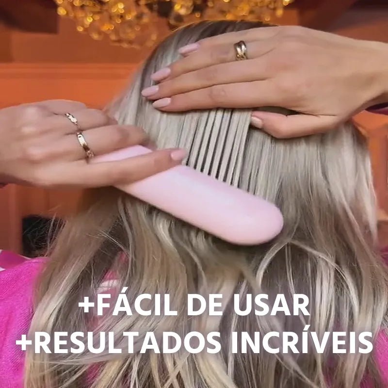 Escova Alisadora de Cabelo 5 em 1 Sem Fio PureGlam - AvexaEscova Alisadora de Cabelo 5 em 1 Sem Fio PureGlamEscovas alisadoraAvexa