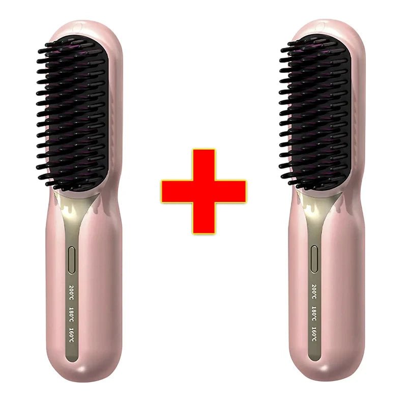 Escova Alisadora de Cabelo 5 em 1 Sem Fio PureGlam - AvexaEscova Alisadora de Cabelo 5 em 1 Sem Fio PureGlamEscovas alisadoraAvexa