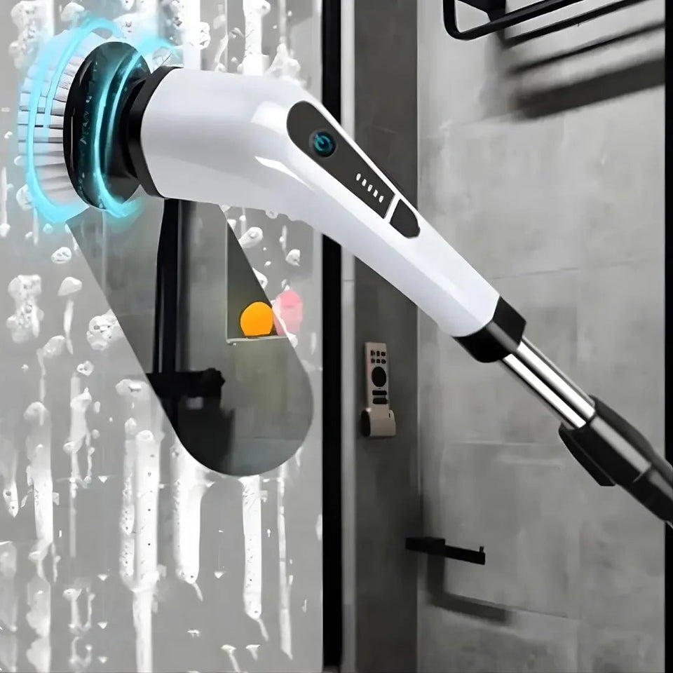 Escova Elétrica de Limpeza 9 em 1 com Cabo Extensor - AvexaEscova Elétrica de Limpeza 9 em 1 com Cabo ExtensorEscova Elétrica de Limpeza 9 em 1 RecarregávelAvexa