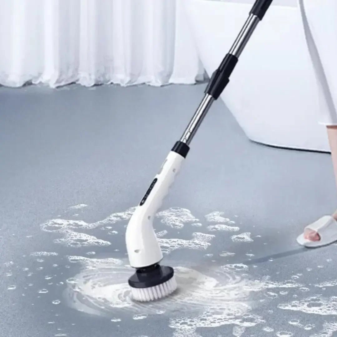 Escova Elétrica de Limpeza 9 em 1 com Cabo Extensor - AvexaEscova Elétrica de Limpeza 9 em 1 com Cabo ExtensorEscova Elétrica de Limpeza 9 em 1 RecarregávelAvexa