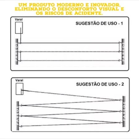 FlexLine - Varal de Parede Super Resistente Com 30 Metros e Corda Recolhível - Entrega Grátis - AvexaFlexLine - Varal de Parede Super Resistente Com 30 Metros e Corda Recolhível - Entrega GrátisAvexa