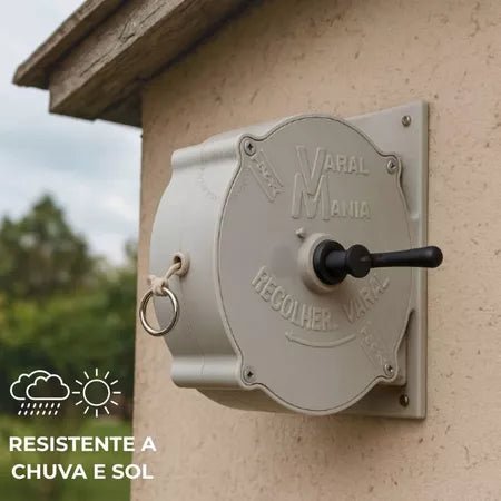 FlexLine - Varal de Parede Super Resistente Com 30 Metros e Corda Recolhível - Entrega Grátis - AvexaFlexLine - Varal de Parede Super Resistente Com 30 Metros e Corda Recolhível - Entrega GrátisAvexa