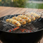 InoxFlip - Grelha Para Pão de Alho e Linguiça Perfeita Sem Quedas e Crocante no Ponto - Entrega Grátis - AvexaInoxFlip - Grelha Para Pão de Alho e Linguiça Perfeita Sem Quedas e Crocante no Ponto - Entrega GrátisAvexa