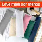kit 2 Travesseiros de corpo xuxão 1.40x45cm + 2 Fronhas com zíper - Avexakit 2 Travesseiros de corpo xuxão 1.40x45cm + 2 Fronhas com zíperAvexa