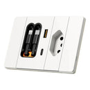 Kit 3 Tomada Inteligente Plugmax — tomada, USB, USB-C e 2 cabos retráteis numa peça só - AvexaKit 3 Tomada Inteligente Plugmax — tomada, USB, USB-C e 2 cabos retráteis numa peça sóAvexa