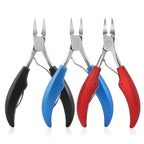Kit Com 2 Alicates de Corte Profissional em Aço Inox – Para Unhas das Mãos e Pés – Ideal Para Manicure/ Pedicure e Podologia – Alta Precisão e Durabilidade - AvexaKit Com 2 Alicates de Corte Profissional em Aço Inox – Para Unhas das Mãos e Pés – Ideal Para Manicure/ Pedicure e Podologia – Alta Precisão e DurabilidadeAvexa