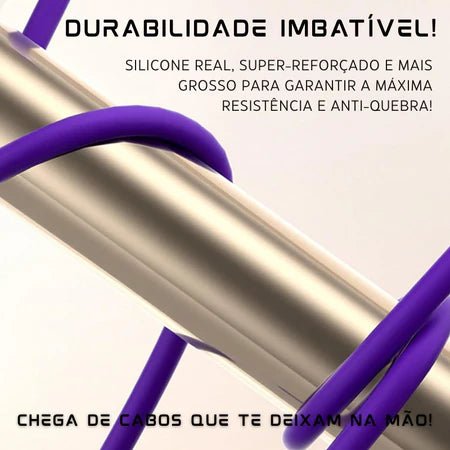 Kit com 2 Cabo 4 em 1 Carregador Universal USB Tipo-C + Lightning Super Rápido - AvexaKit com 2 Cabo 4 em 1 Carregador Universal USB Tipo-C + Lightning Super RápidoAvexa