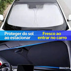 Kit com 2 Protetor Solar para Para-brisa de Carro Bloqueio UV | Guarda-sol Universal Dobrável - AvexaKit com 2 Protetor Solar para Para-brisa de Carro Bloqueio UV | Guarda-sol Universal DobrávelAvexa