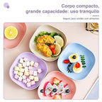 Kit com 30 Pratos Com Base Plásticos Duros Reutilizáveis - AvexaKit com 30 Pratos Com Base Plásticos Duros ReutilizáveisAvexa