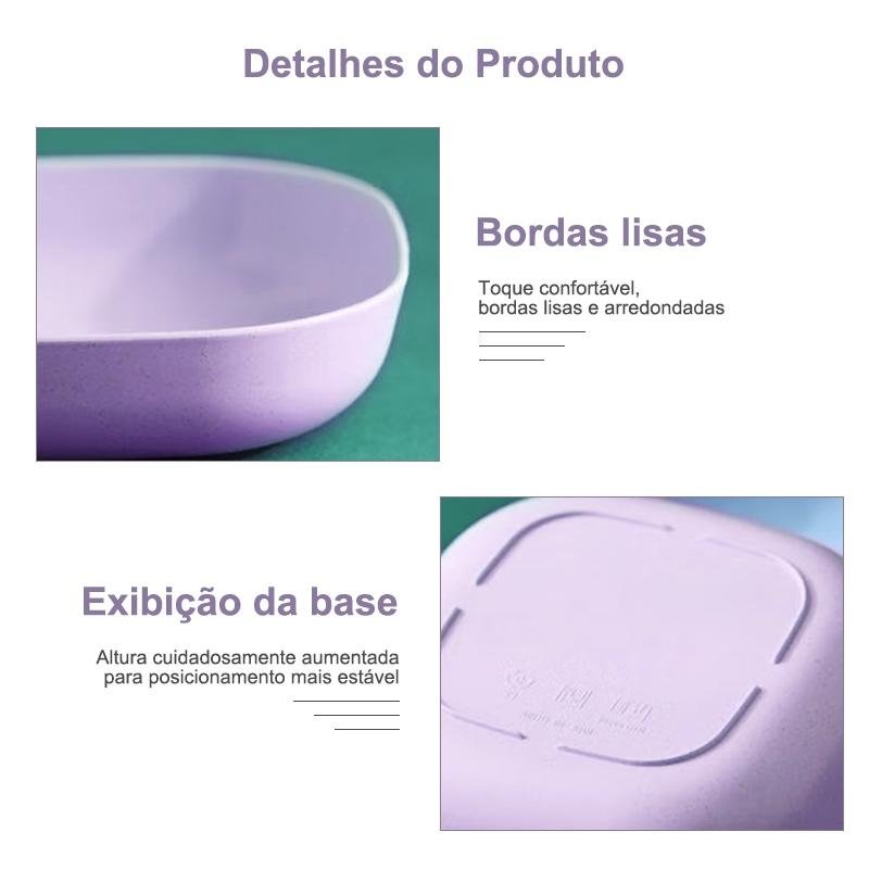 Kit com 30 Pratos Com Base Plásticos Duros Reutilizáveis - AvexaKit com 30 Pratos Com Base Plásticos Duros ReutilizáveisAvexa