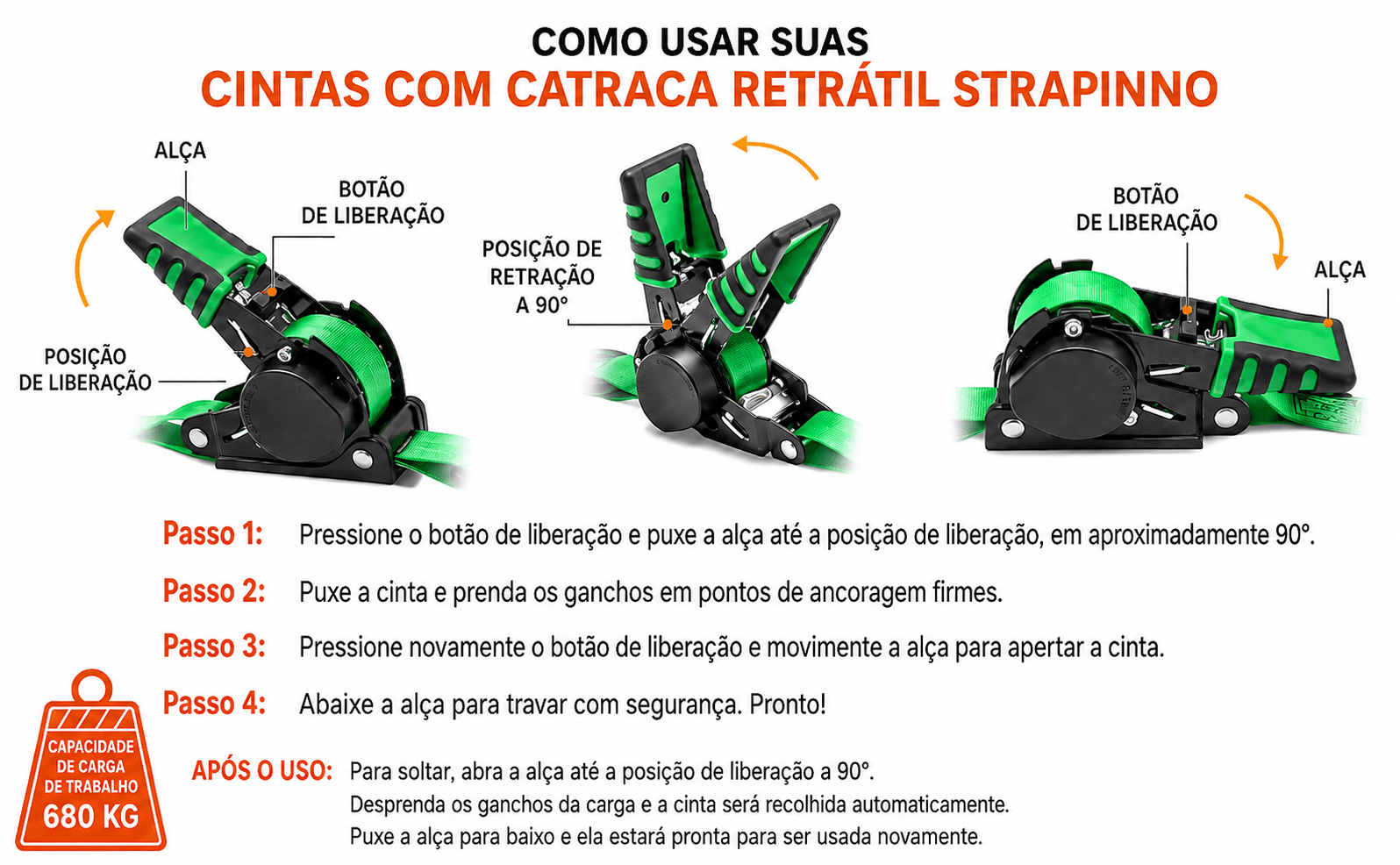 🔥 OFERTA POR TEMPO LIMITADO | Cinta de Amarração Retrátil 680kg para Carga com Recolhimento Automático - Avexa🔥 OFERTA POR TEMPO LIMITADO | Cinta de Amarração Retrátil 680kg para Carga com Recolhimento AutomáticoCinta de Amarração Retrátil para Carga com Recolhimento AutomáticoAvexa