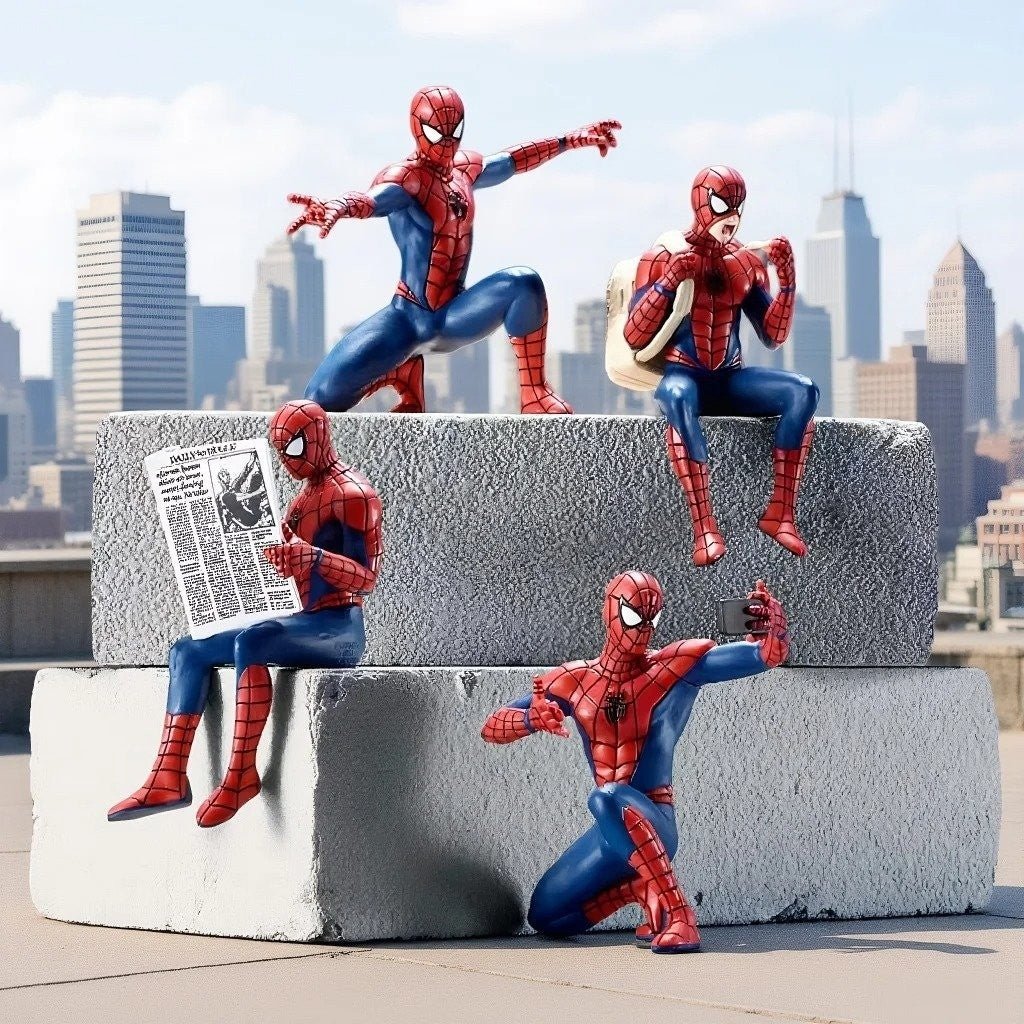 🔥 OFERTA POR TEMPO LIMITADO | Kit com 4 Miniaturas Decorativas - Homem Aranha - FRETE GRÁTIS HOJE - Avexa🔥 OFERTA POR TEMPO LIMITADO | Kit com 4 Miniaturas Decorativas - Homem Aranha - FRETE GRÁTIS HOJEAvexa