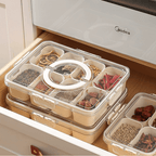 Organizador de Alimentos 8 Divisórias - Compre 1 Leve 2 - Frutas, Legumes e Petiscos - AvexaOrganizador de Alimentos 8 Divisórias - Compre 1 Leve 2 - Frutas, Legumes e PetiscosAvexa