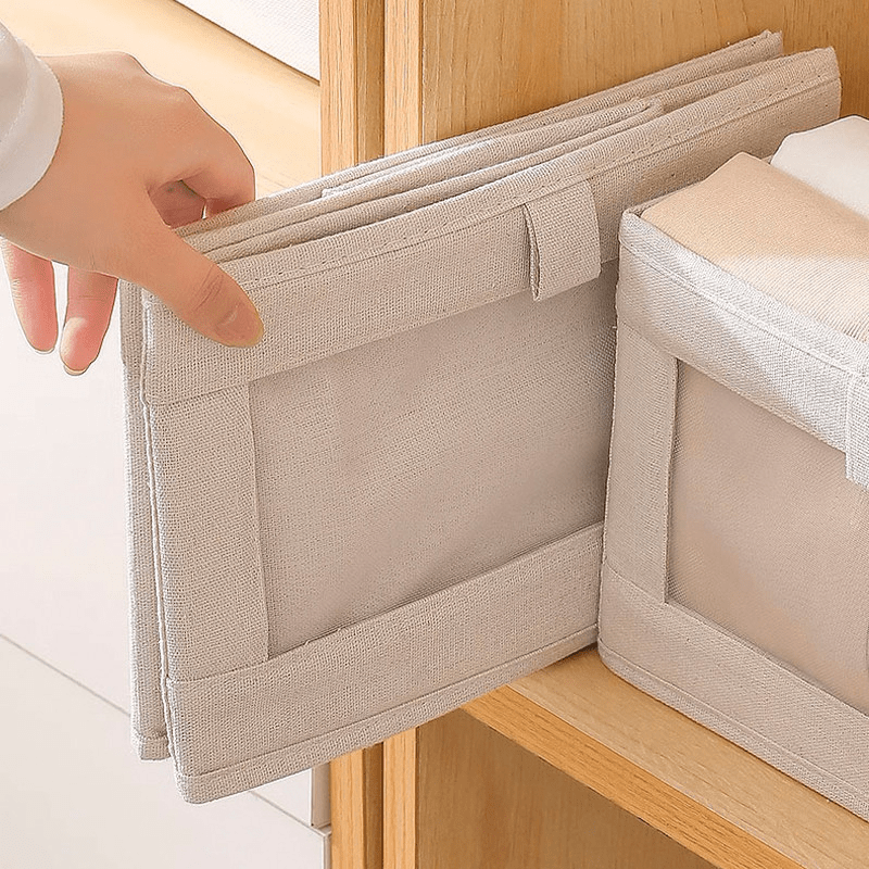 Organizador De Guarda-Roupa de Tecido Dobrável e Resistente Para Roupas - AvexaOrganizador De Guarda-Roupa de Tecido Dobrável e Resistente Para RoupasAvexa