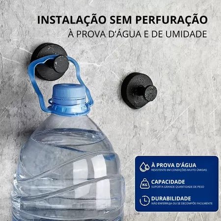 PraticFix - Gancho De Ventosa De Aço Inoxidável Super Resistente Com Instalação Sem Perfuração - Entrega Grátis - AvexaPraticFix - Gancho De Ventosa De Aço Inoxidável Super Resistente Com Instalação Sem Perfuração - Entrega GrátisAvexa