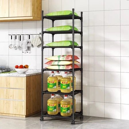PratLine - Estante Organizadora Metálica Com 6 Prateleiras de Cozinha - Entrega Grátis - AvexaPratLine - Estante Organizadora Metálica Com 6 Prateleiras de Cozinha - Entrega GrátisAvexa