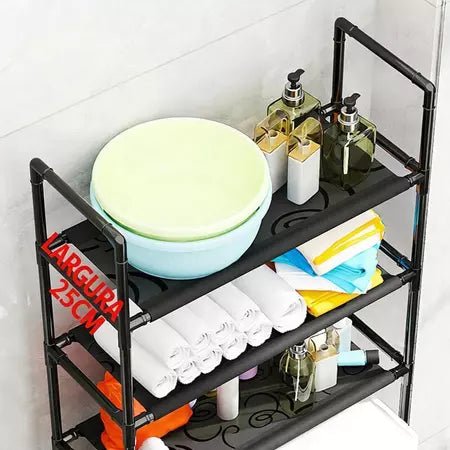 PratPlus - Suporte de Prateleiras para Máquina de Lavar com Rodízios e Base Antiderrapante - Entrega Grátis Reforçada - AvexaPratPlus - Suporte de Prateleiras para Máquina de Lavar com Rodízios e Base Antiderrapante - Entrega Grátis ReforçadaAvexa