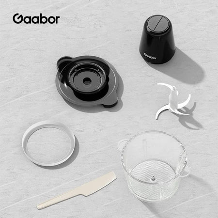 Processador Gaabor - Triturador e Processador de Carne e Legumes 2L Com 4 Lâminas de Aço e Tigela de Vidro - Entrega grátiso - AvexaProcessador Gaabor - Triturador e Processador de Carne e Legumes 2L Com 4 Lâminas de Aço e Tigela de Vidro - Entrega grátisoAvexa