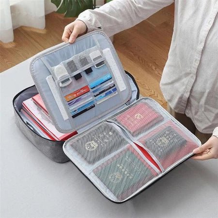 ProtectBag - Bolsa Organizador De Documentos Com Vários Compartimentos e Trava de Segurança - Entrega Grátis - AvexaProtectBag - Bolsa Organizador De Documentos Com Vários Compartimentos e Trava de Segurança - Entrega GrátisAvexa