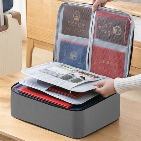 ProtectBag - Bolsa Organizador De Documentos Com Vários Compartimentos e Trava de Segurança - Entrega Grátis - AvexaProtectBag - Bolsa Organizador De Documentos Com Vários Compartimentos e Trava de Segurança - Entrega GrátisAvexa