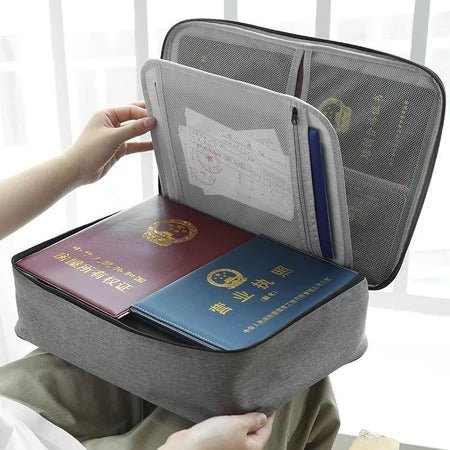 ProtectBag - Bolsa Organizador De Documentos Com Vários Compartimentos e Trava de Segurança - Entrega Grátis - AvexaProtectBag - Bolsa Organizador De Documentos Com Vários Compartimentos e Trava de Segurança - Entrega GrátisAvexa