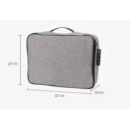 ProtectBag - Bolsa Organizador De Documentos Com Vários Compartimentos e Trava de Segurança - Entrega Grátis - AvexaProtectBag - Bolsa Organizador De Documentos Com Vários Compartimentos e Trava de Segurança - Entrega GrátisAvexa